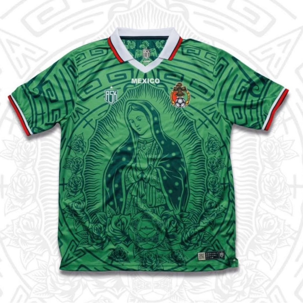 Mexico Guadalupe Home Jersey